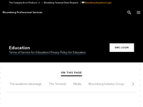 'bloombergforeducation.com' screenshot