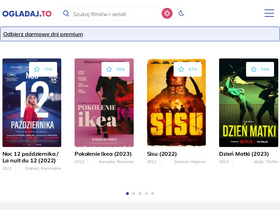 'ogladaj.to' screenshot