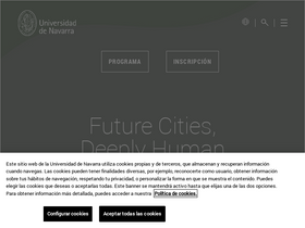 'unav.edu' screenshot