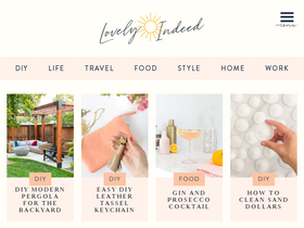 'lovelyindeed.com' screenshot