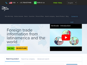 'veritradecorp.com' screenshot