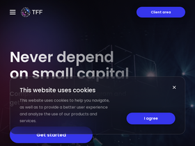 'trueforexfunds.com' screenshot