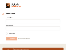 'digitalemethode.be' screenshot