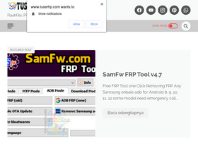 'tuserhp.com' screenshot