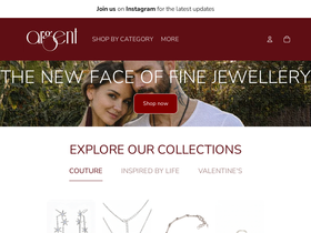 argentsilver.in homepage screenshot