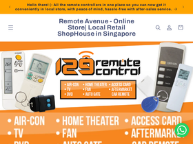 remoteavenue.com homepage screenshot