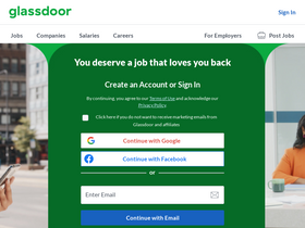 'glassdoor.co.uk' screenshot