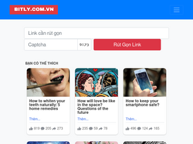 'bitly.com.vn' screenshot