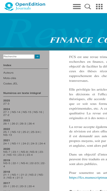 fcs.revues.org