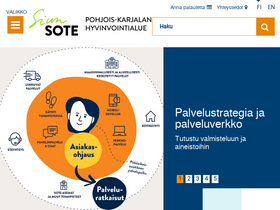 'siunsote.fi' screenshot