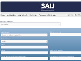 'saij.gob.ar' screenshot
