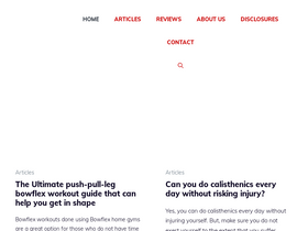 'homegymstrength.com' screenshot