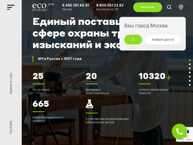 'ecostandardgroup.ru' screenshot