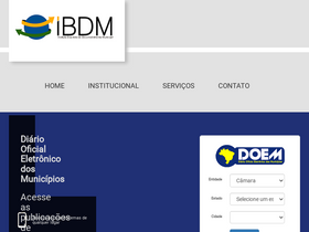 'doem.org.br' screenshot