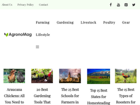 'agronomag.com' screenshot
