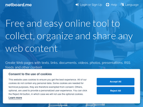 'netboard.me' screenshot