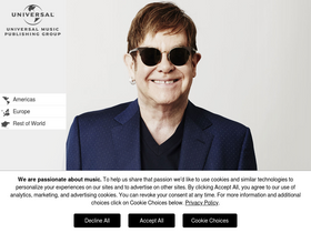 'umusicpub.com' screenshot