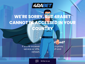 '4rabet.com' screenshot