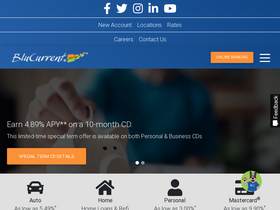 'blucurrent.org' screenshot