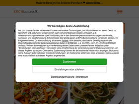 'kochkarussell.com' screenshot