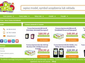 'drtusz.pl' screenshot