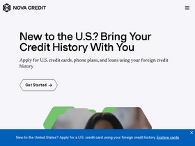 'novacredit.com' screenshot