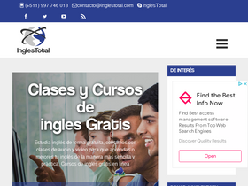 'inglestotal.com' screenshot