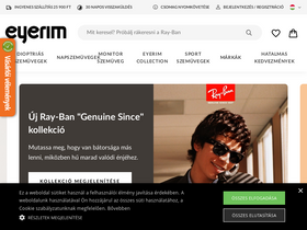 'eyerim.hu' screenshot