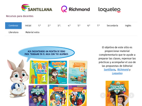 'guiassantillana.com' screenshot