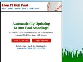 'free13runpool.com' screenshot