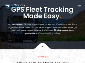 'intouchgps.com' screenshot