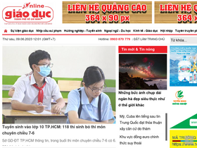 'giaoduc.edu.vn' screenshot