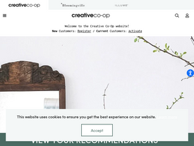 'creativecoop.com' screenshot