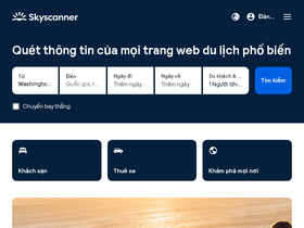 'skyscanner.com.vn' screenshot