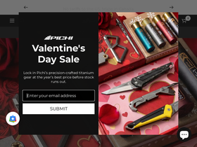 PICHI Design homepage screenshot