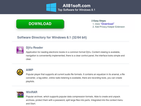 'all81soft.com' screenshot