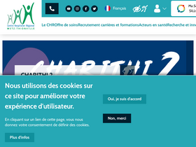'chr-metz-thionville.fr' screenshot