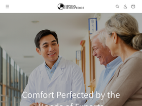 orphanortho.com homepage screenshot