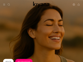 kiyana.com homepage screenshot