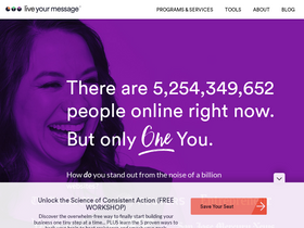 liveyourmessage.com