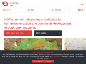 'hotosm.org' screenshot