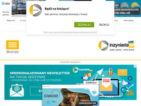 'inzynieria.com' screenshot