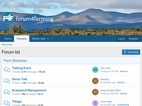 'forum4farming.com' screenshot