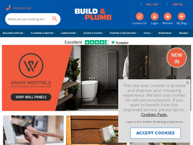 'buildandplumb.co.uk' screenshot