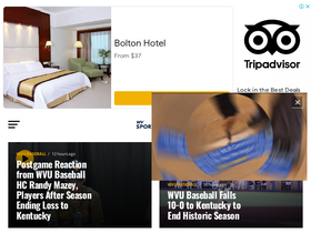 'wvsportsnow.com' screenshot