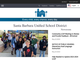 'sbunified.org' screenshot