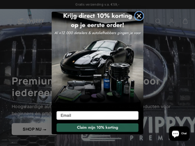 Swippy homepage screenshot