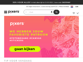 'pixers.nl' screenshot