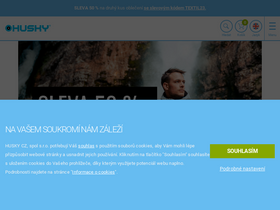 'huskycz.cz' screenshot