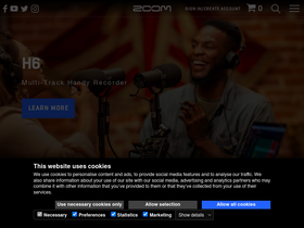 'zoom.co.jp' screenshot